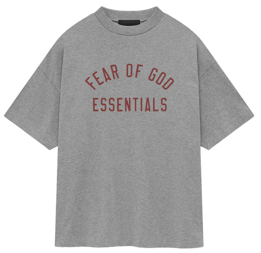 Camiseta Fear of God Essentials Jersey Crewneck Dark Heather