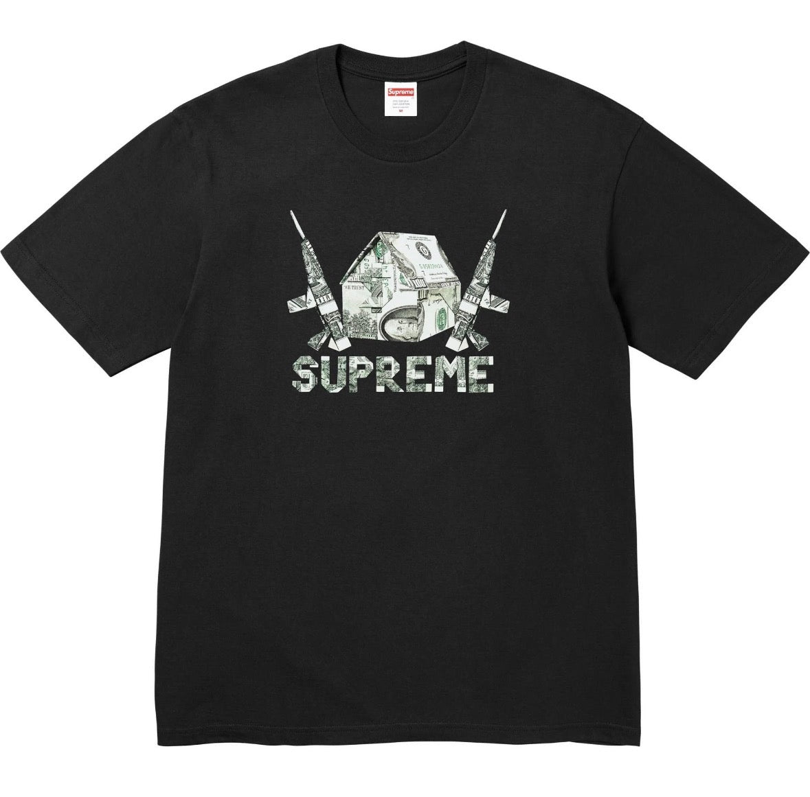 Camiseta Supreme Origami Black