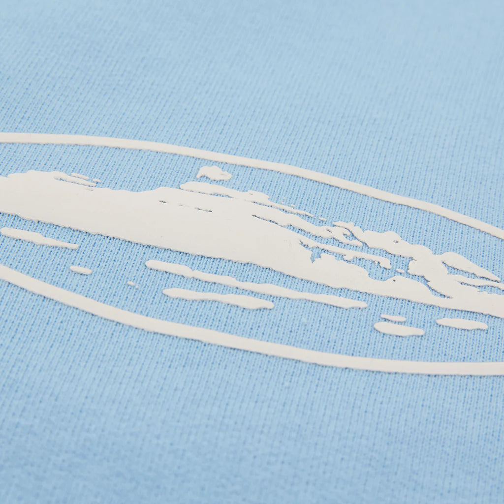 Pantalon Corteiz Island Puff Print Baby Blue