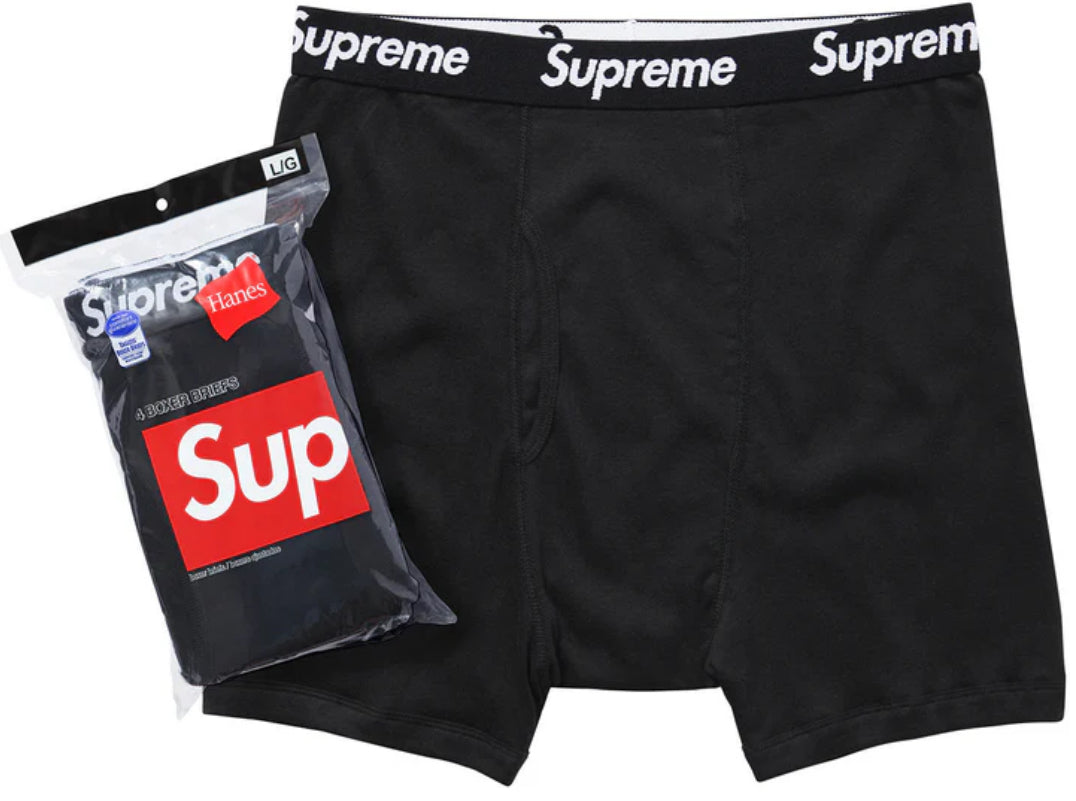 Boxer Supreme Hanes Black