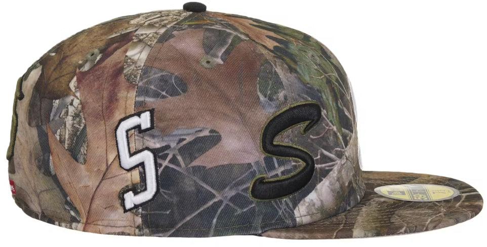 Gorro Supreme x New Era Multi S Logo 59Fifty Fitted Camo