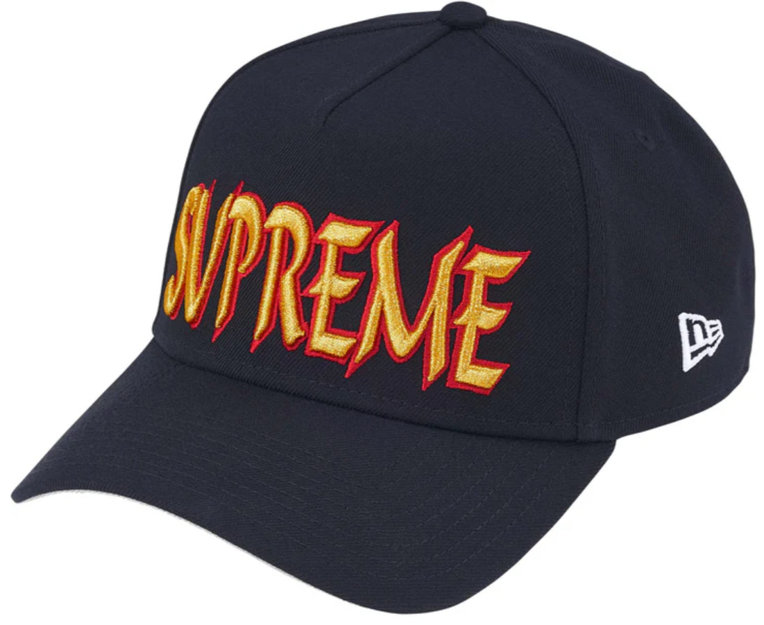 Gorro Supreme Sharp Spellout New Era Navy