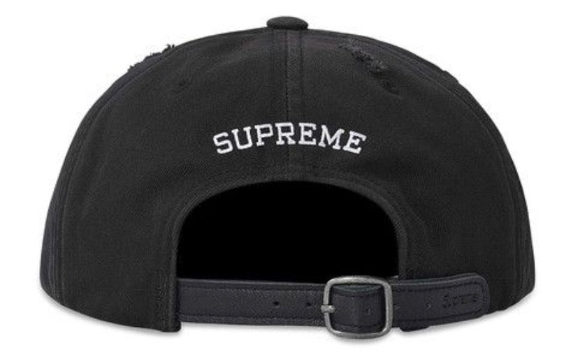 Gorro Supreme Heavy 6-Panel Black