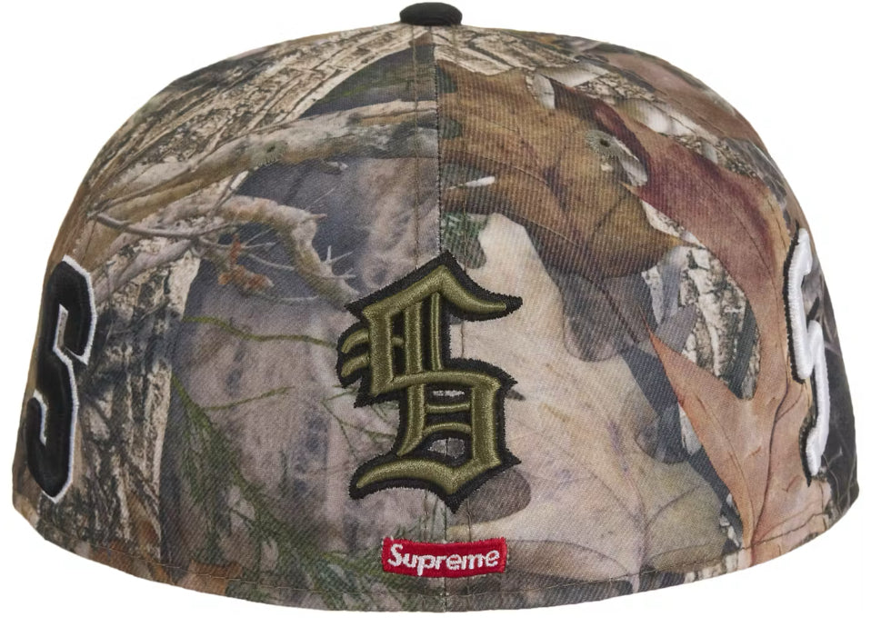 Gorro Supreme x New Era Multi S Logo 59Fifty Fitted Camo