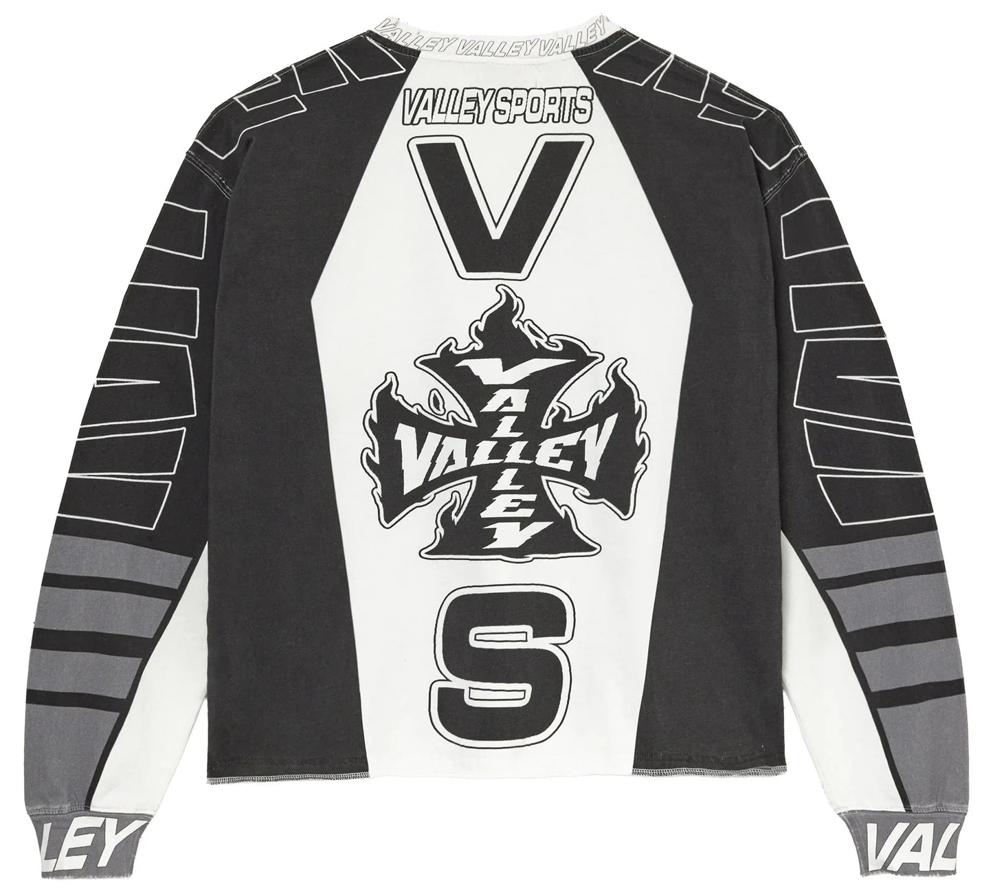 Camiseta Manga Larga Vale Forever VS Racing Black