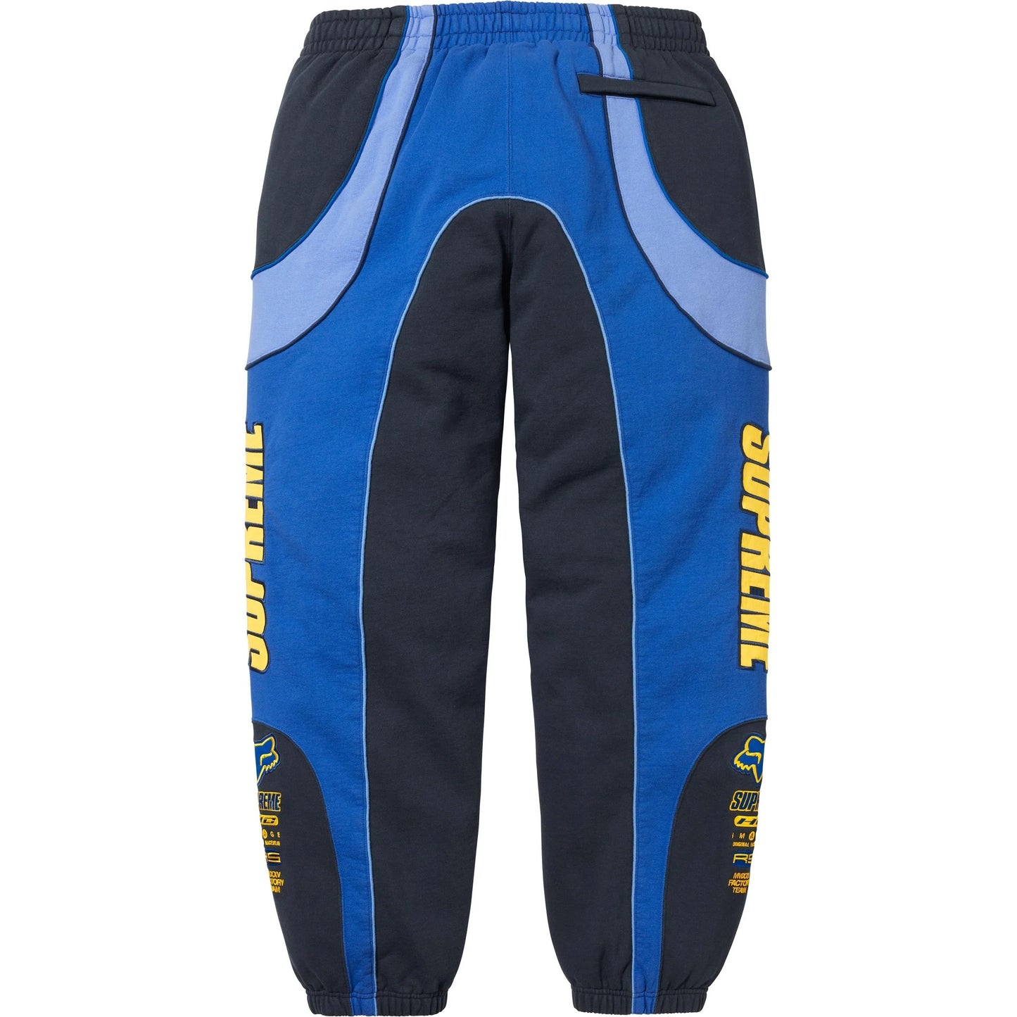 Pantalón Supreme x Fox Racing Navy