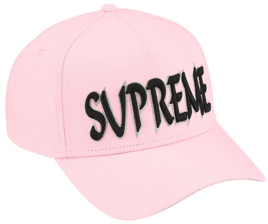 Gorro Supreme Sharp Spellout New Era Pink