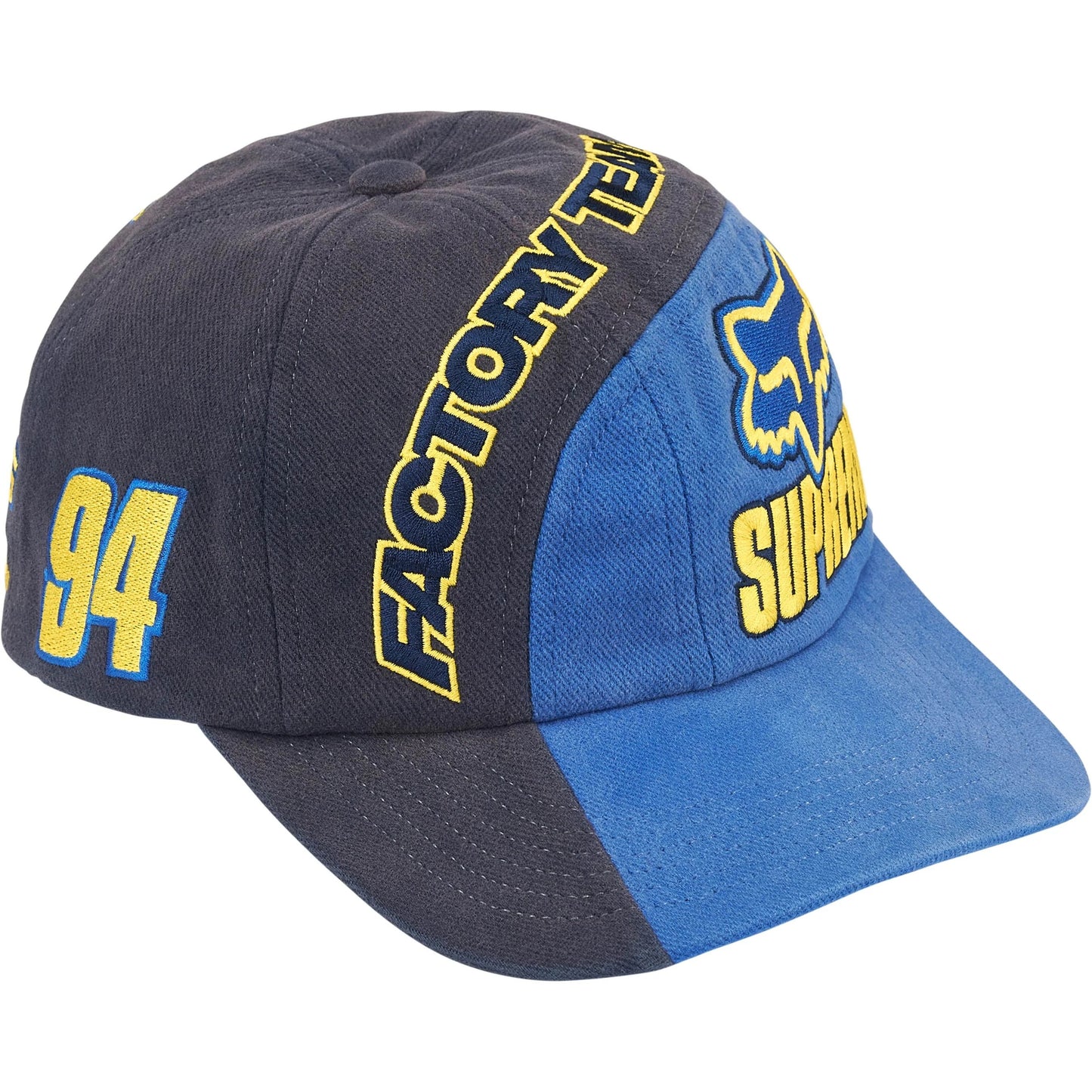 Gorro Supreme x Fox Racing 6 - Panel Navy