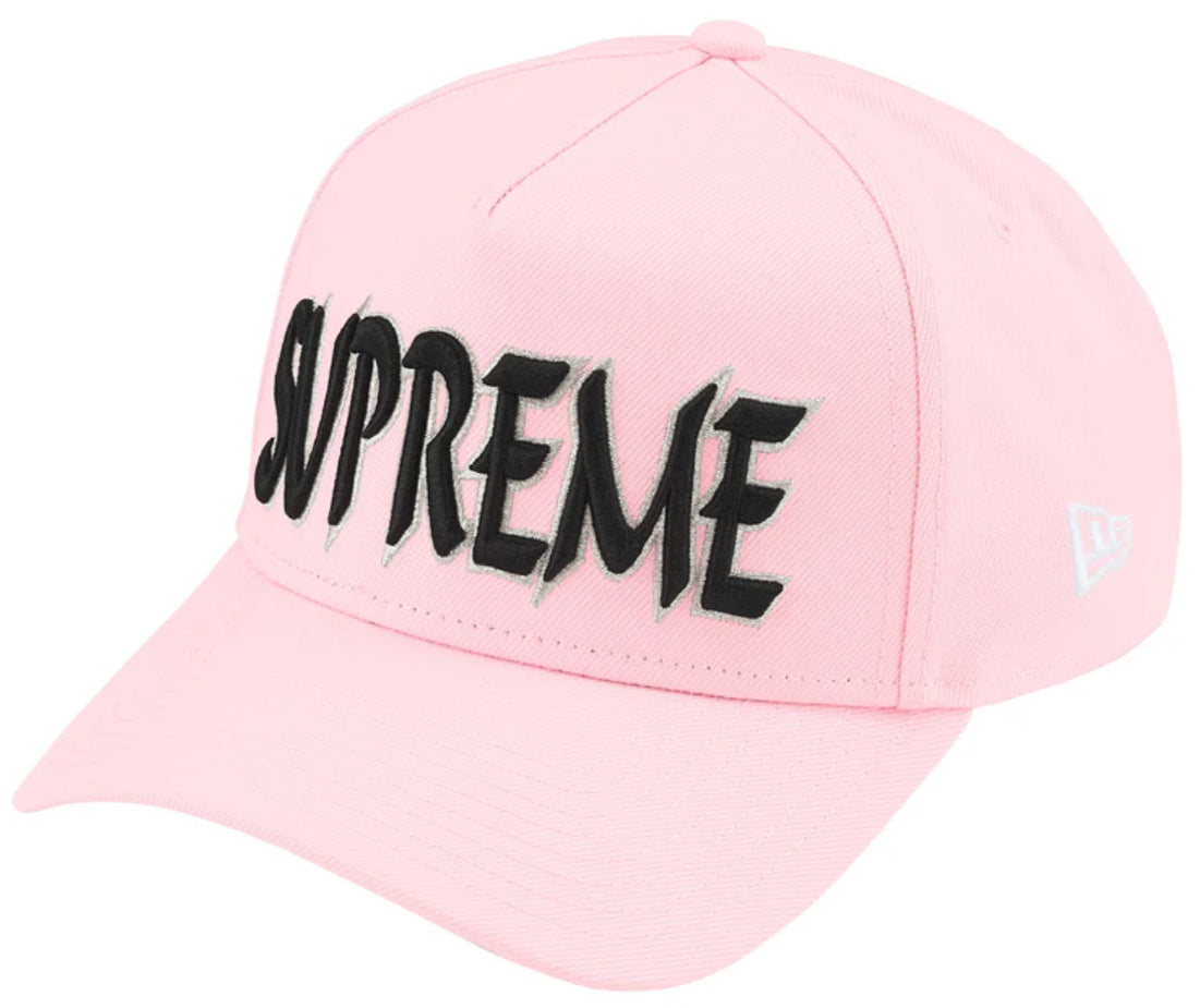 Gorro Supreme Sharp Spellout New Era Pink