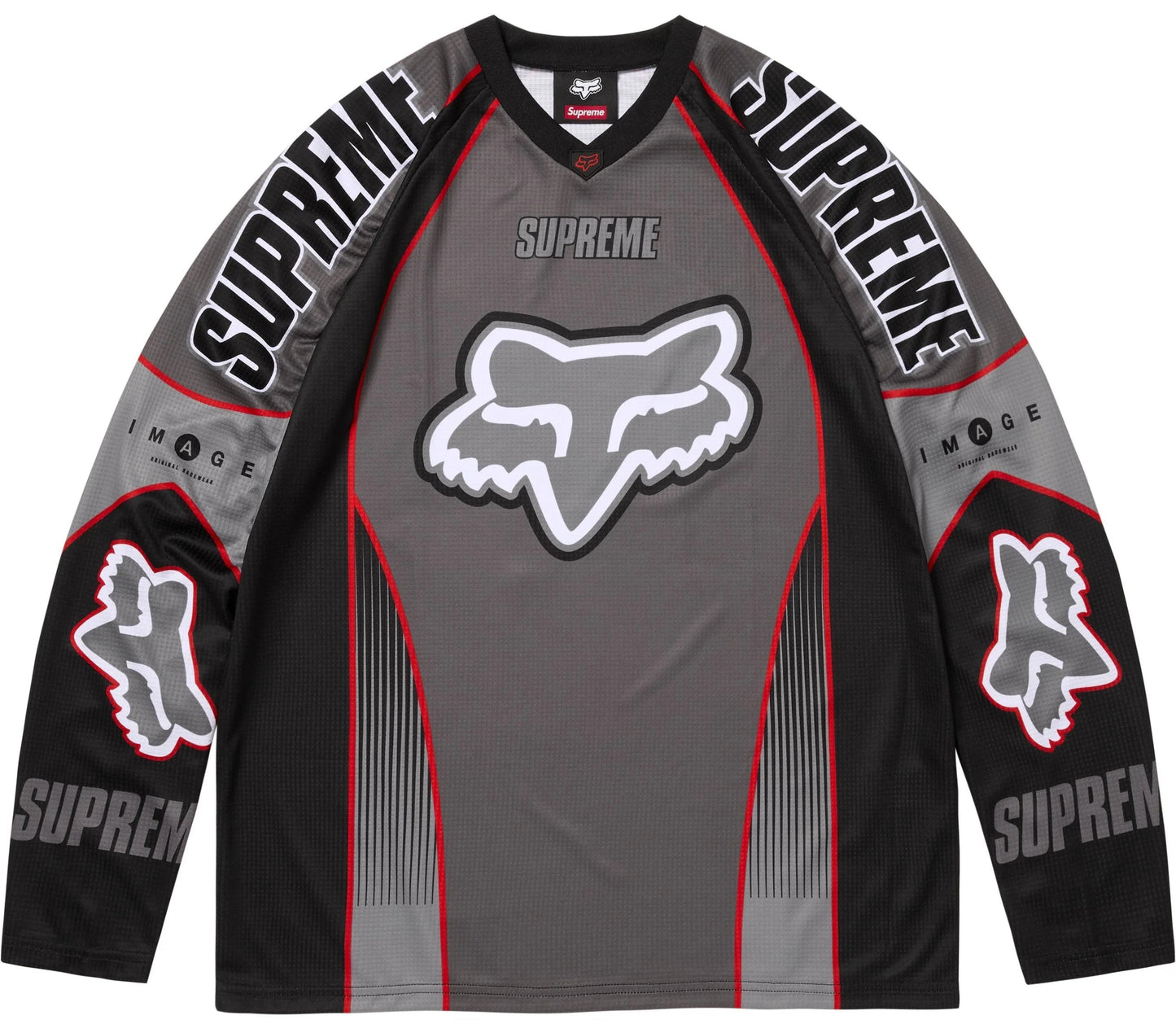 Jersey Supreme x Fox Racing DMX Black