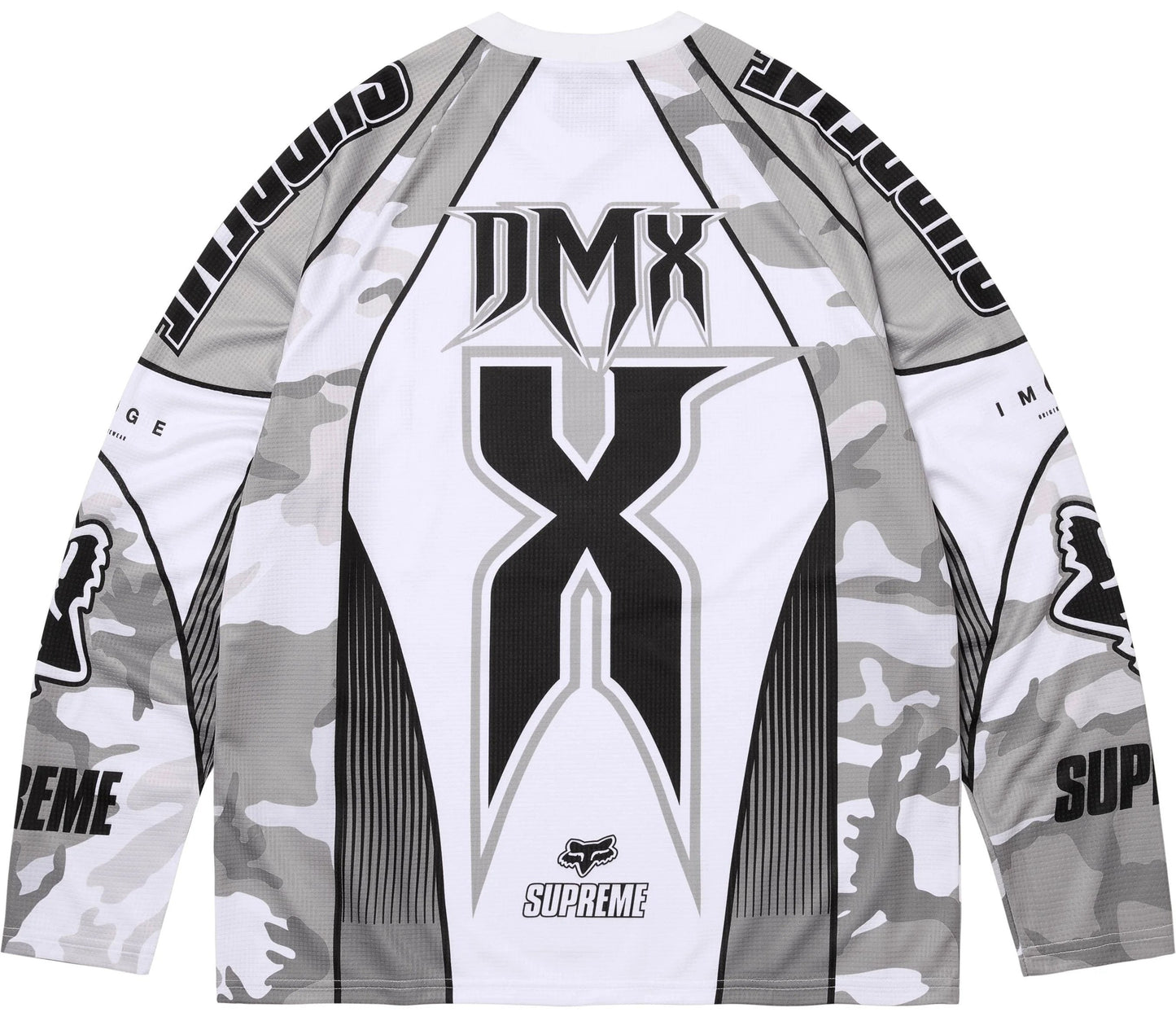 Jersey Supreme x Fox Racing DMX Snow Camo