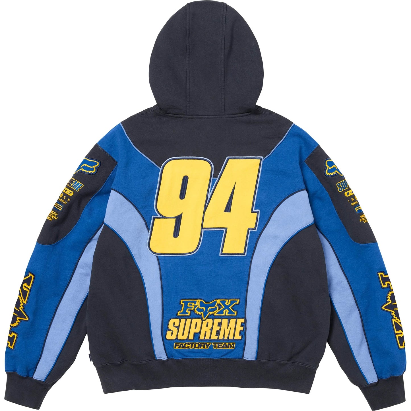 Campera Supreme x Fox Racing Navy