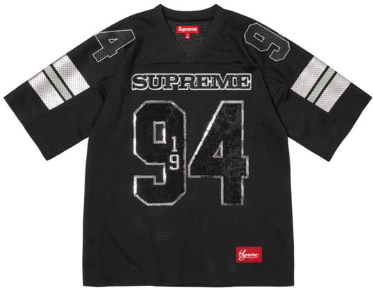 Camiseta Supreme Sequin Football Black