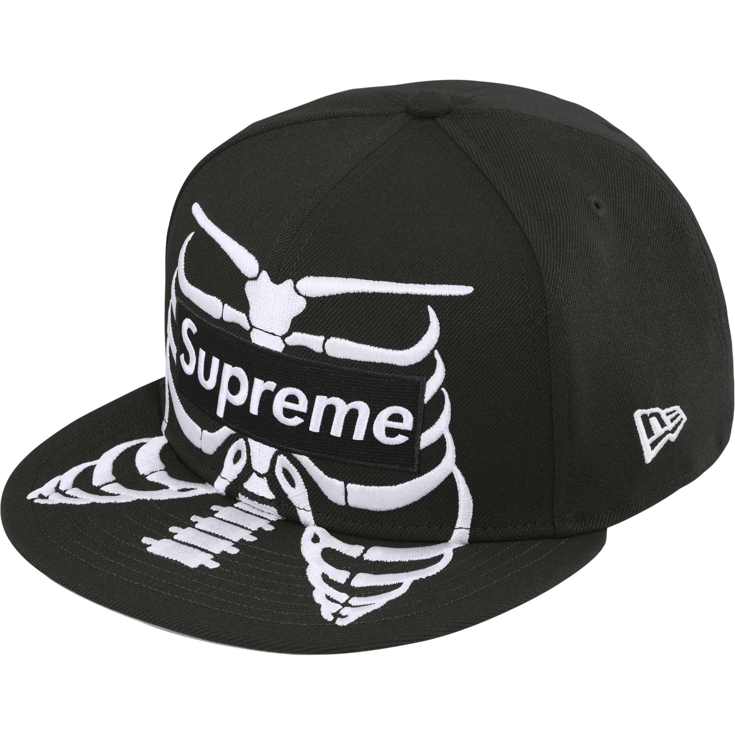 Gorro Supreme x New Era Bones 59Fifty Negro