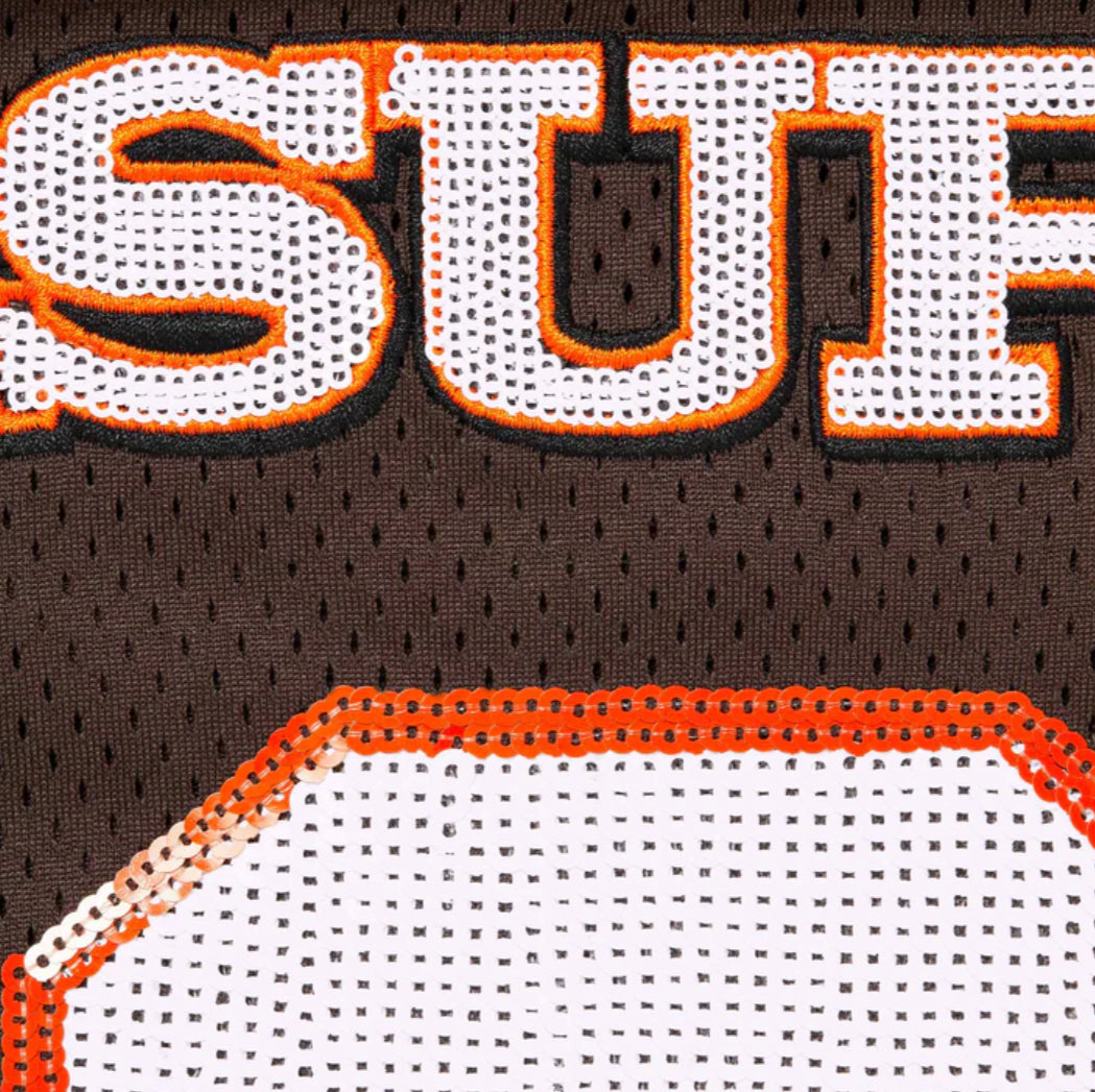 Camiseta Supreme Sequin Football Brown