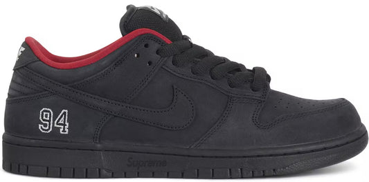 Nike Sb Dunk Low Supreme 94 Black