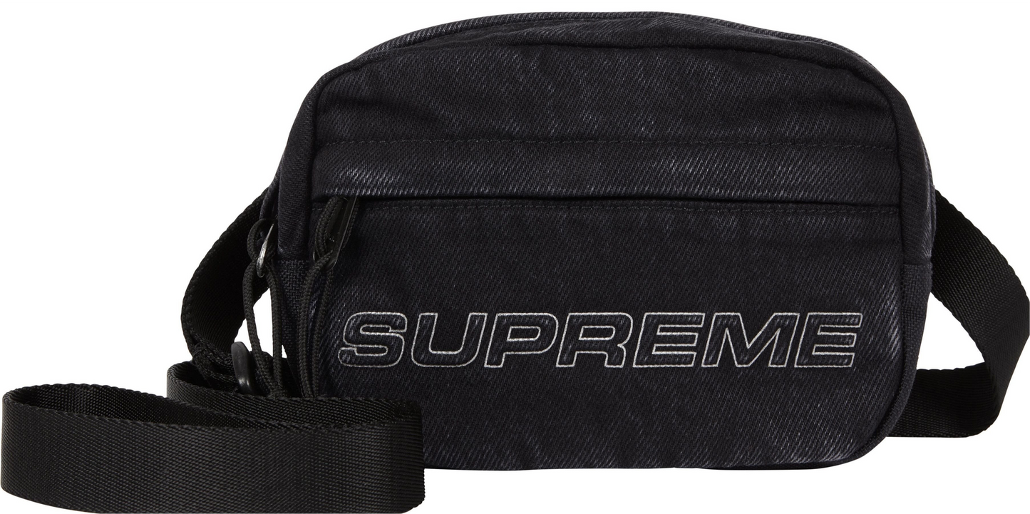 Supreme Denim Mini Shoulder Bag Black