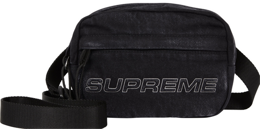 Supreme Denim Mini Shoulder Bag Black