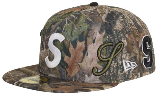 Gorro Supreme x New Era Multi S Logo 59Fifty Fitted Camo