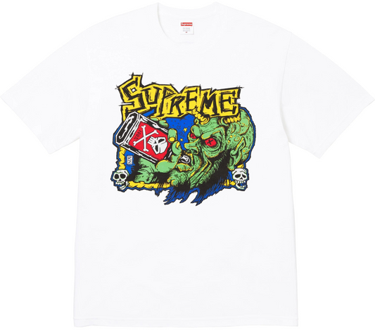 Camiseta Supreme Fuckin Blowout White