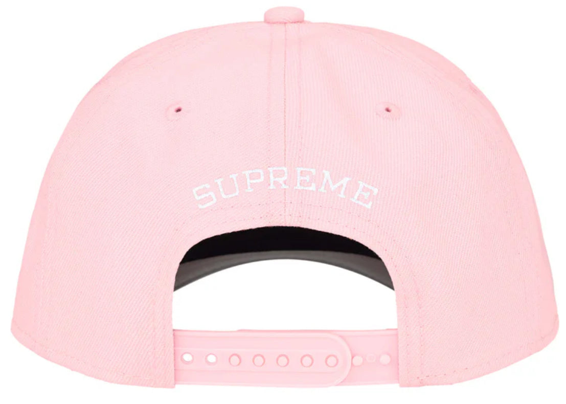 Gorro Supreme Sharp Spellout New Era Pink