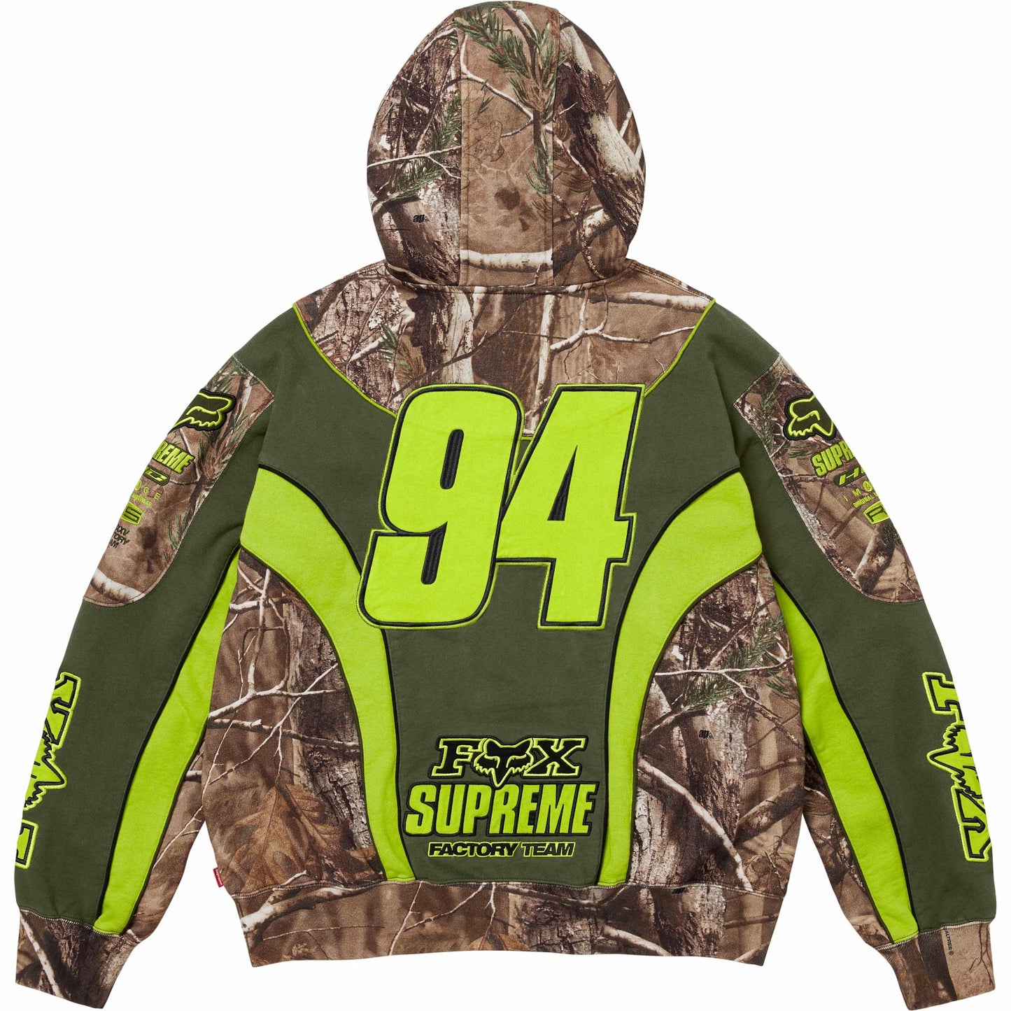 Campera Supreme x Fox Racing Camo