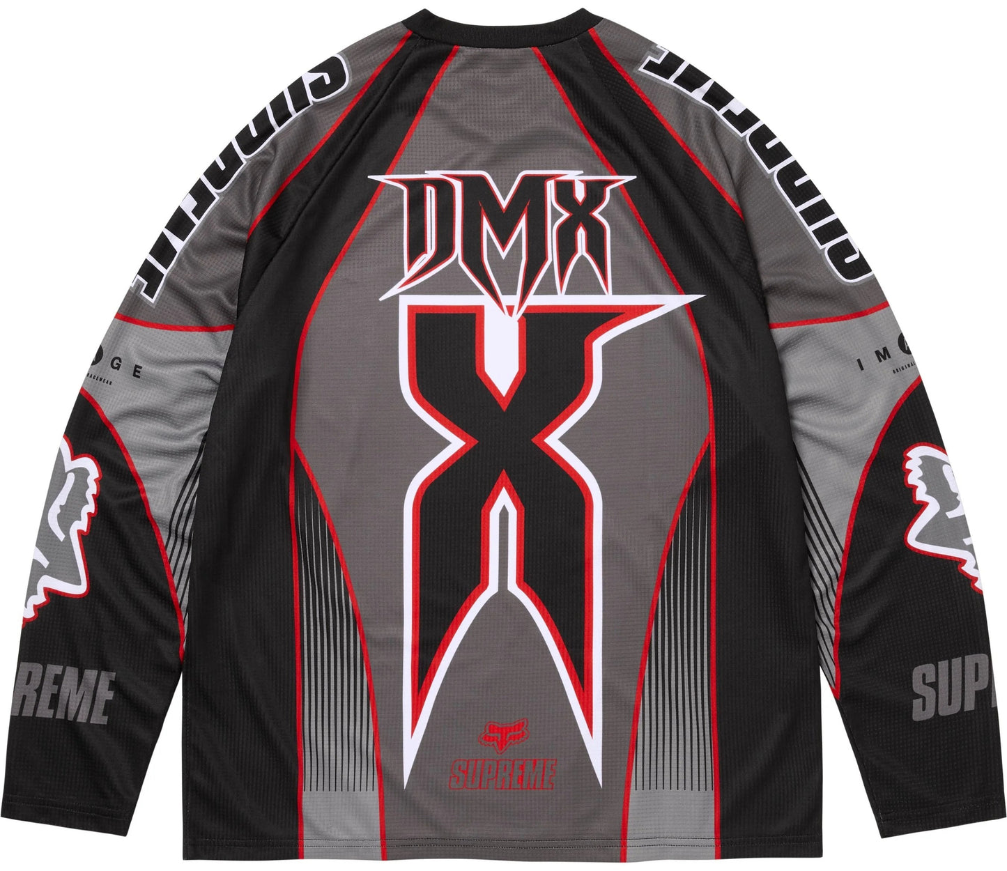 Jersey Supreme x Fox Racing DMX Black
