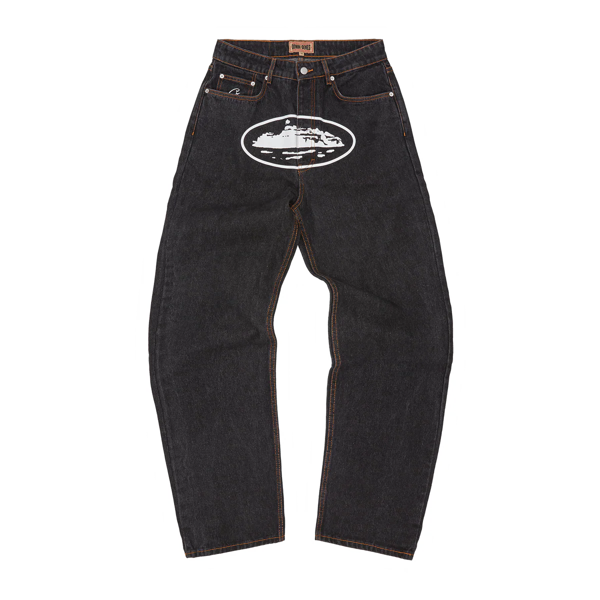 Pantalon Corteiz Jean Island Baggy Black