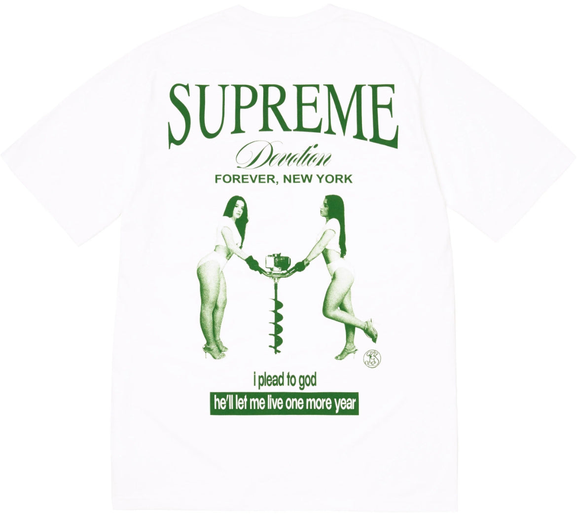 Camiseta Supreme Devotion Tee White
