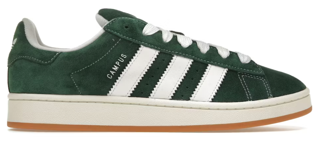 adidas Campus 00s Dark Green Cloud White