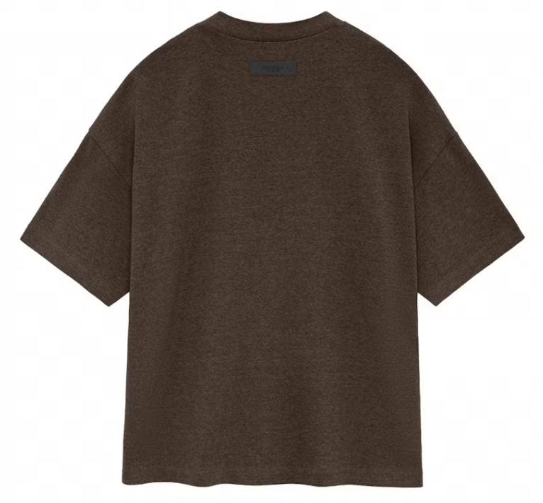 Camiseta Fear of God Essentials Core Collection Heavy S/S Heather Wood
