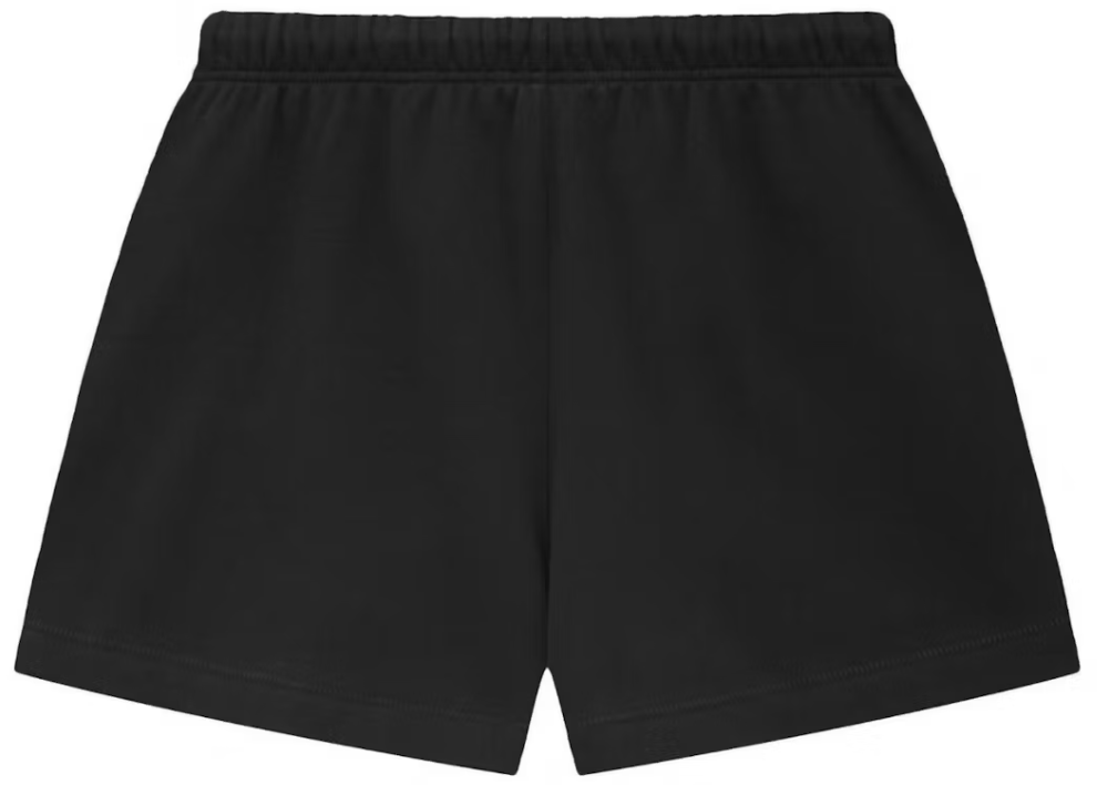 Short Fear of God Essentials Core Collection Black