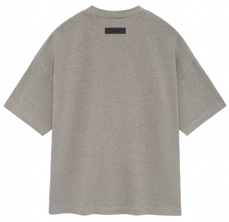 Camiseta Fear of God Essentials Core Collection Heavy S/S Heather Grey
