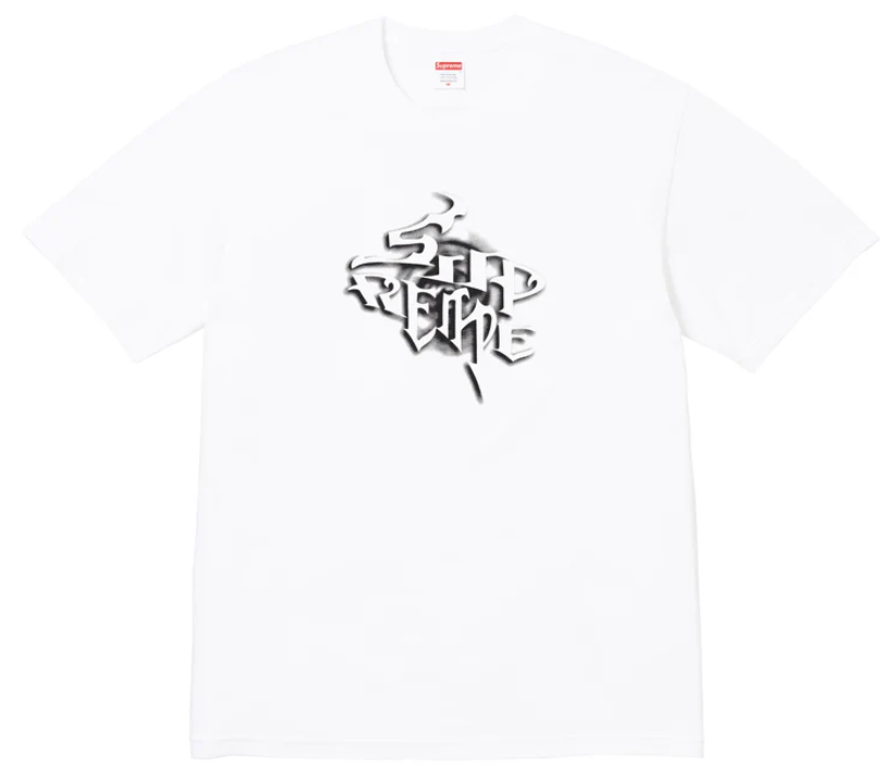 Camiseta Supreme Smoke Blanca