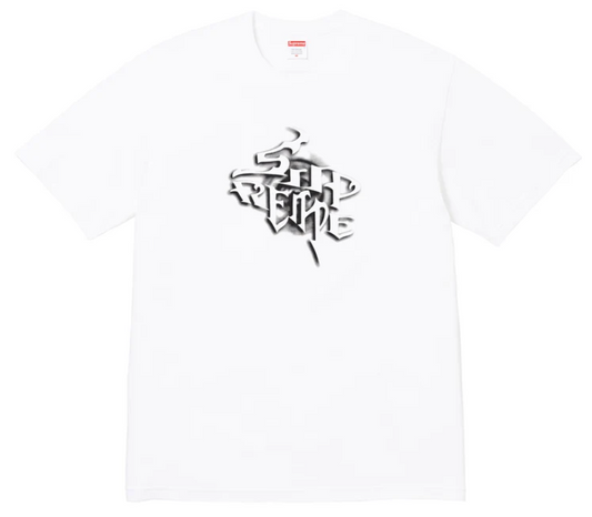 Camiseta Supreme Smoke Blanca