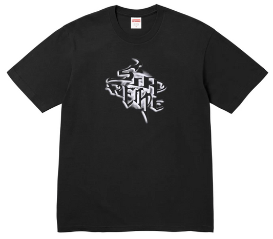 Camiseta Supreme Smoke Negra
