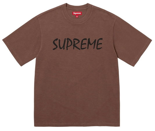 Camiseta Supreme FTP S/S Top Brown