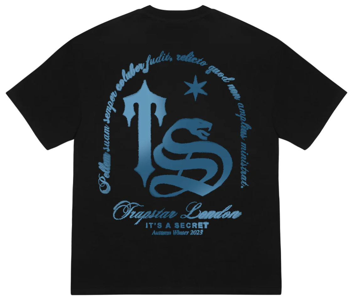 Camiseta Trapstar TS Varsity Negra