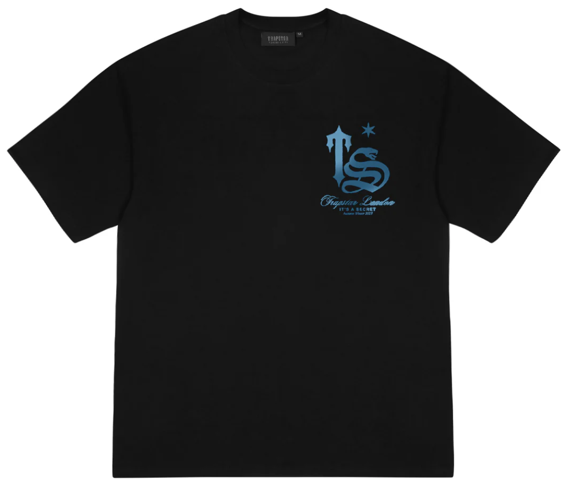 Camiseta Trapstar TS Varsity Negra