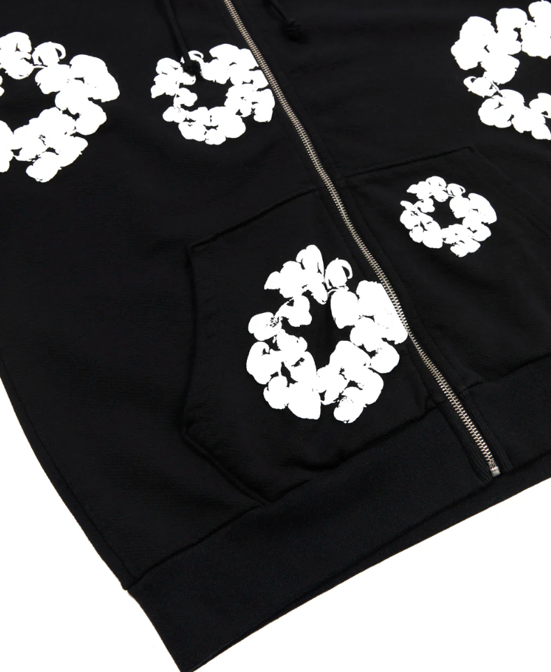 Campera Denim Tears Cotton Wreath Black