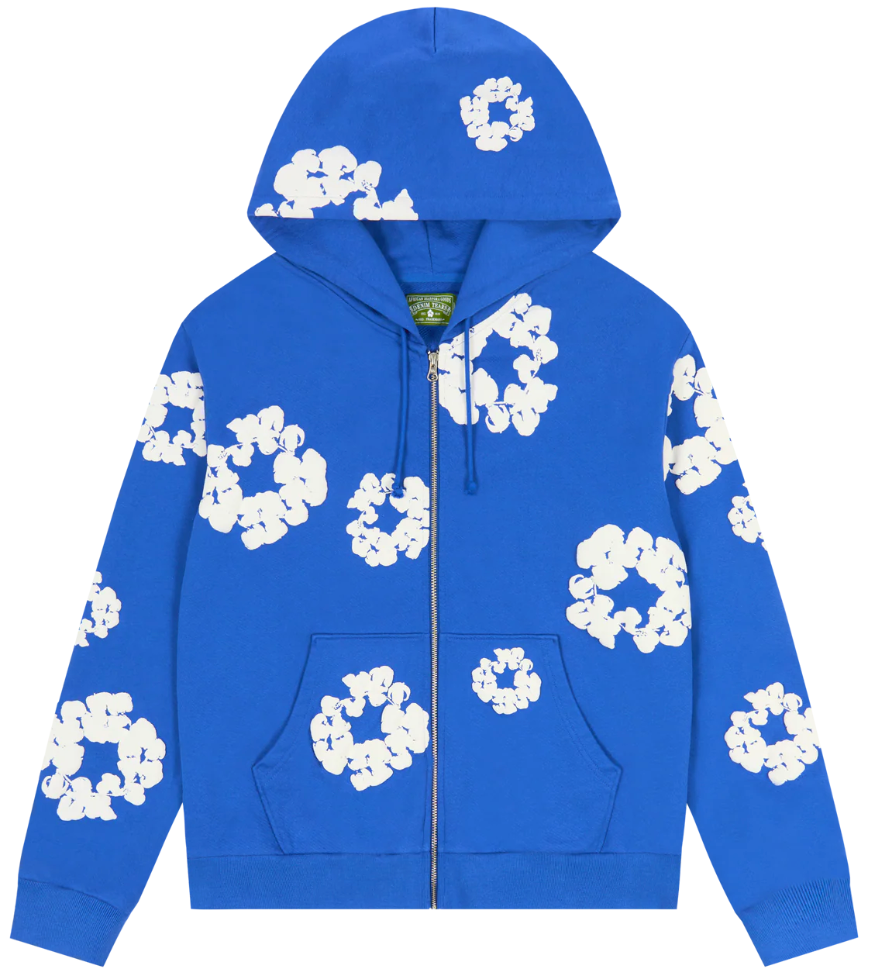 Campera Denim Tears Cotton Wreath Blue