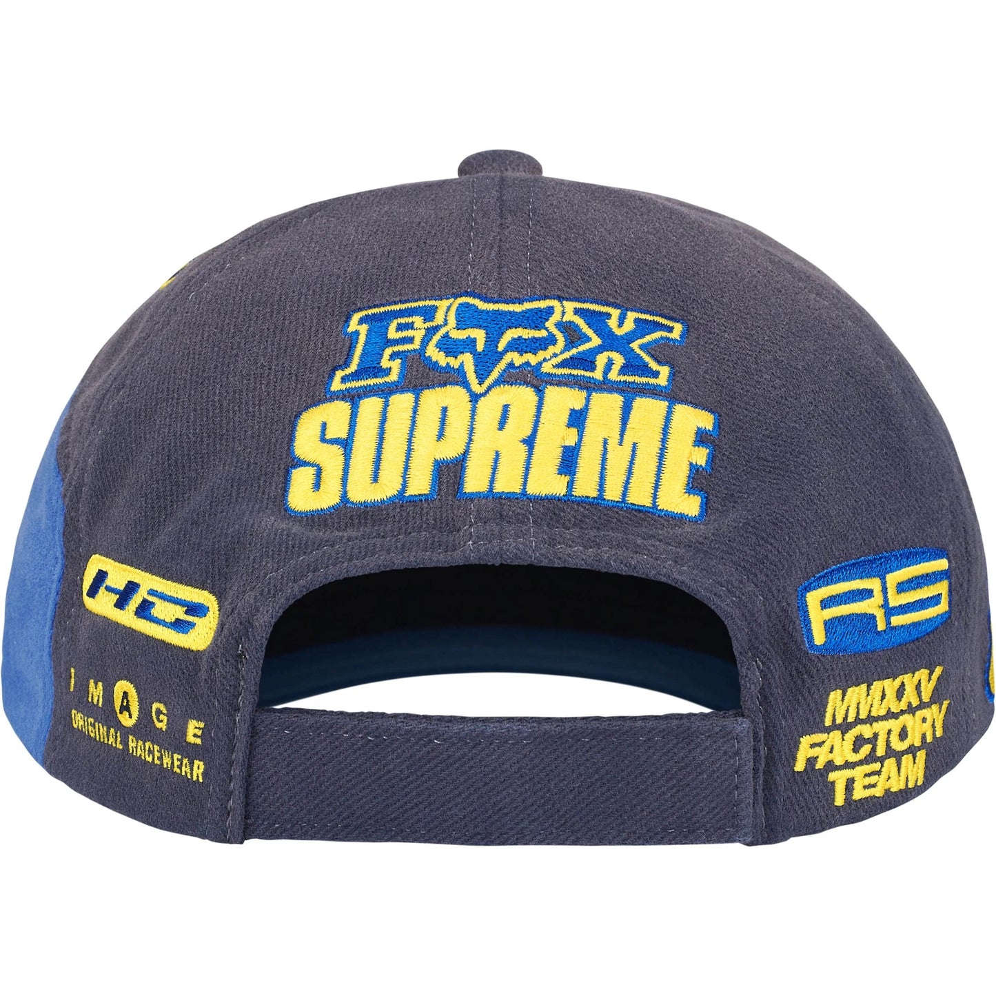 Gorro Supreme x Fox Racing 6 - Panel Navy