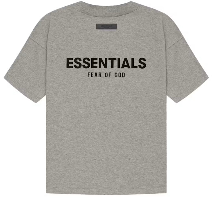 Camiseta Essentials Fear Of God Dark Oatmel