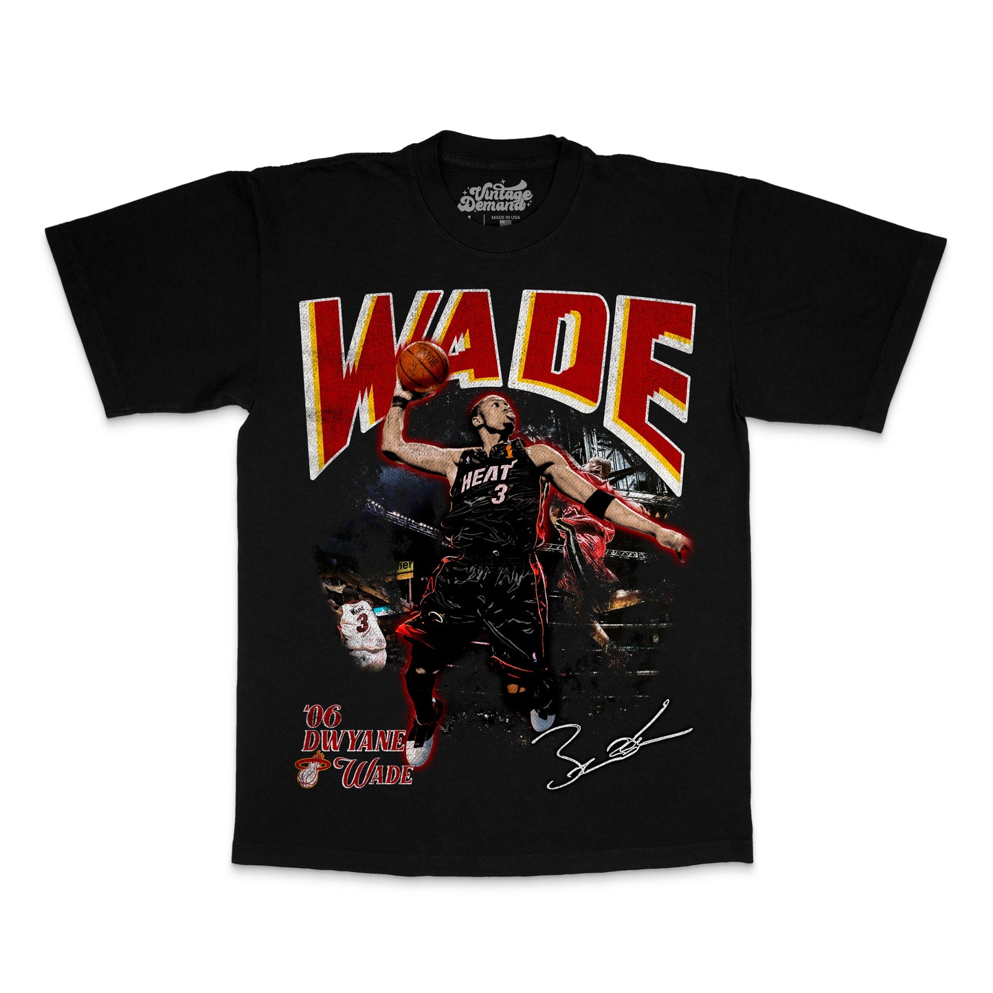 Camiseta Vintage D Wade