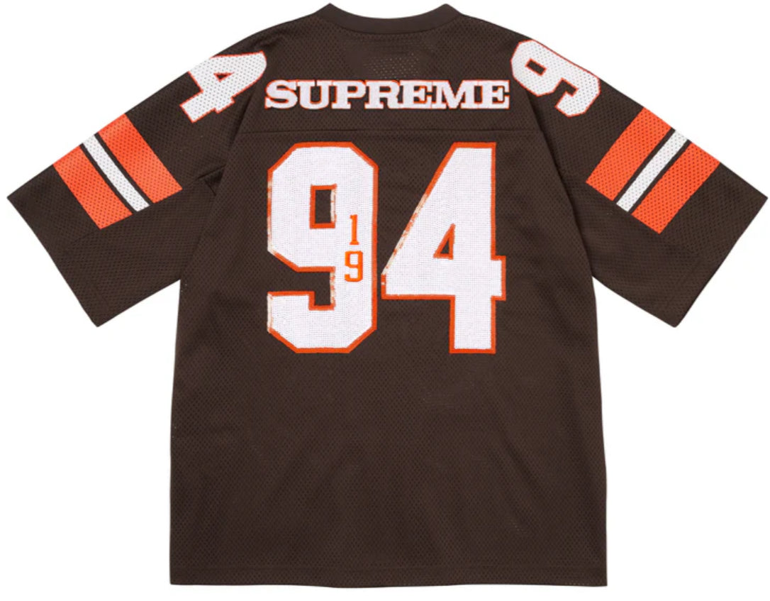Camiseta Supreme Sequin Football Brown