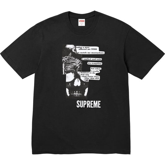 Camiseta Supreme Anatomy Negra