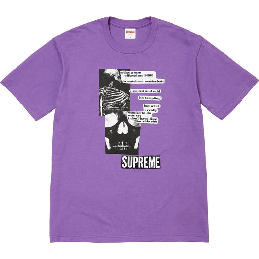 Camiseta Supreme Anatomy Violeta