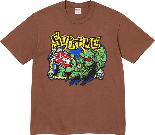 Camiseta Supreme Fuckin Blowout Brown