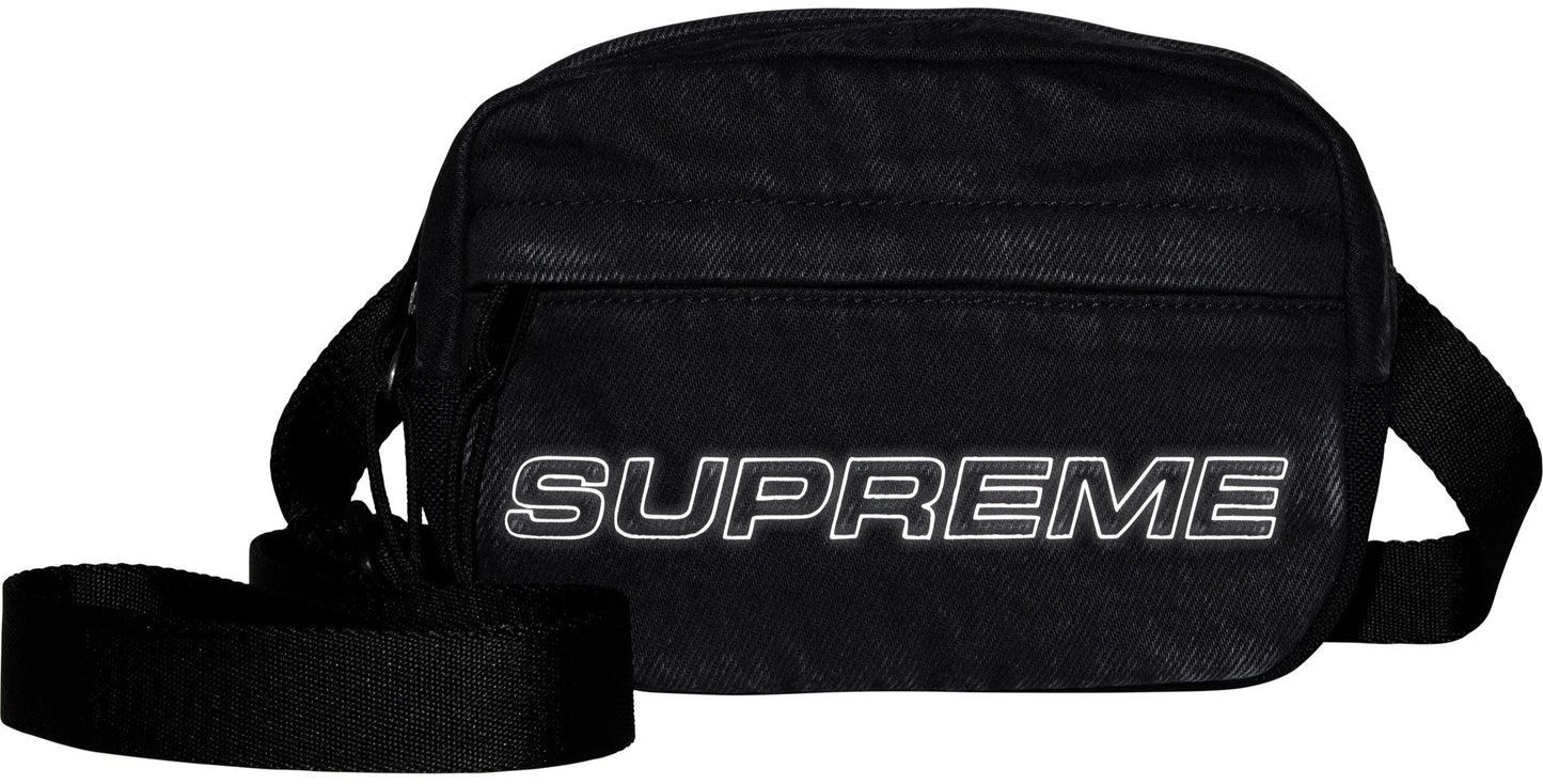 Supreme Denim Mini Shoulder Bag Black