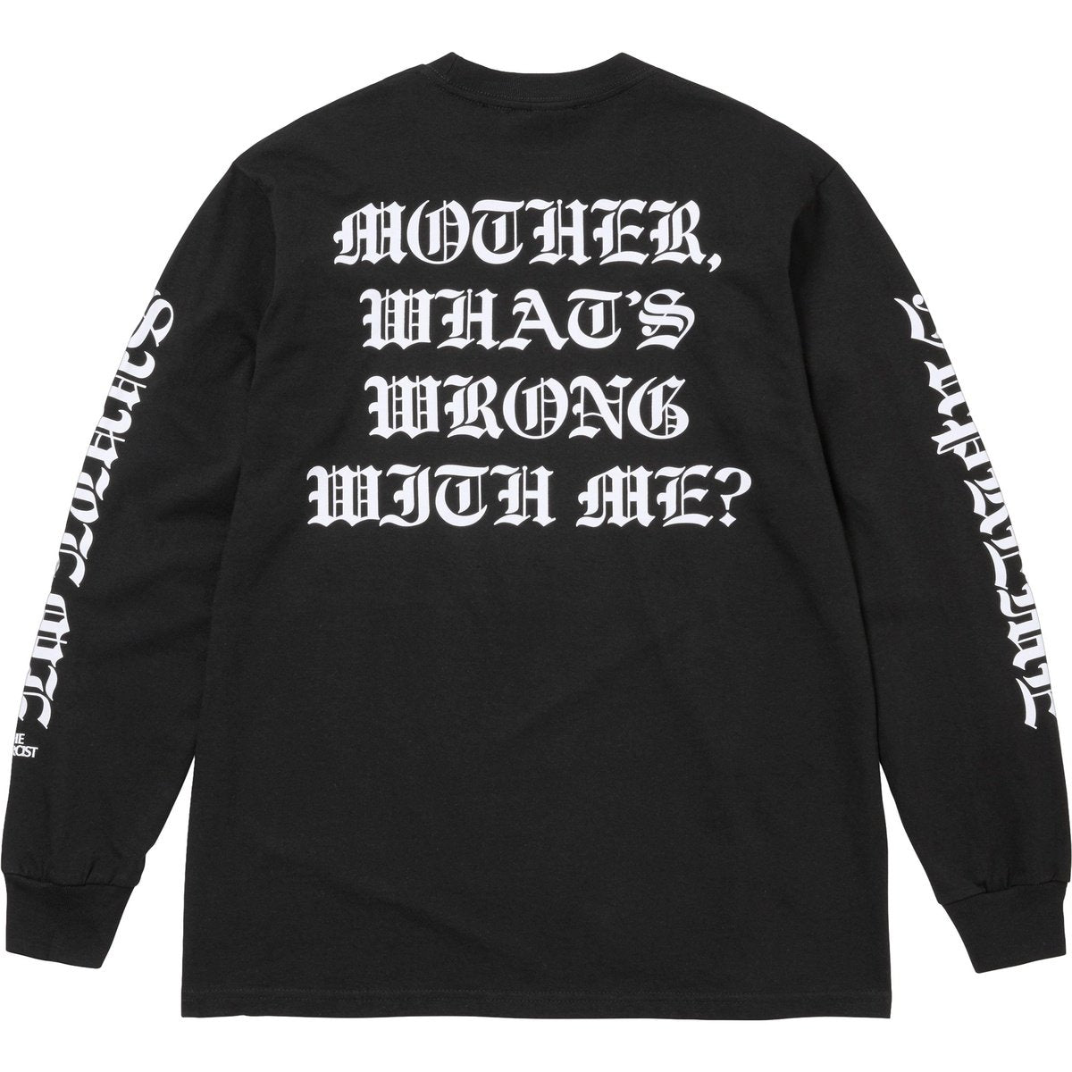 Camiseta Supreme X The Exorcist Mother Manga Larga Black